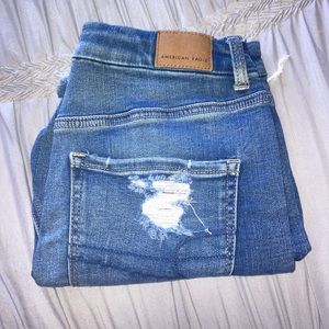 American Eagle distressed Jean Shorts